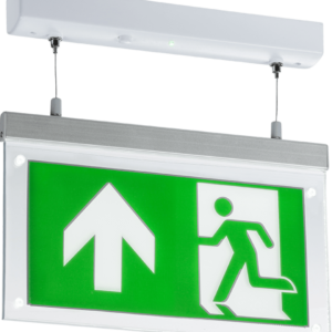 230V 2W LED Suspended Double-Sided Emergency Exit Sign