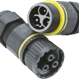 IP68 16A Plug and Socket Cable Connector (3-Pole)