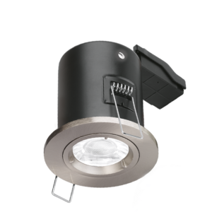 EFD™ GU10 Fixed Lock Ring Aluminium Fire Rated Downlight EN-FD101SN