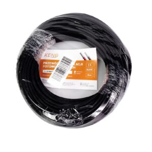 KENO cable 4mm², black, 50m