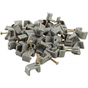 2.5mm T&E Clips Grey Pack of 100