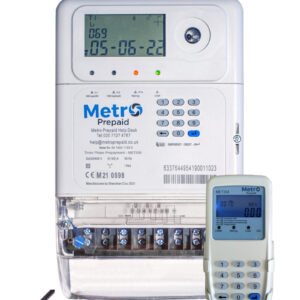 MET008 - METRO DIGITAL PREPAID METER - THREE PHASE