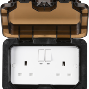 Weatherproof Smart IP66 13A 2G Outdoor Socket