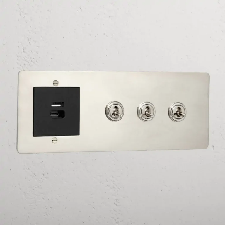 Corston 3G Toggle Switch + USB A+C Fast Charge