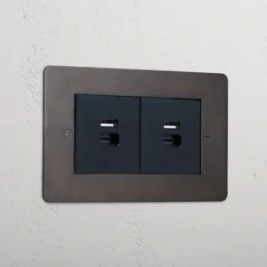 Corston 2X USB A+C Fast Charge Socket