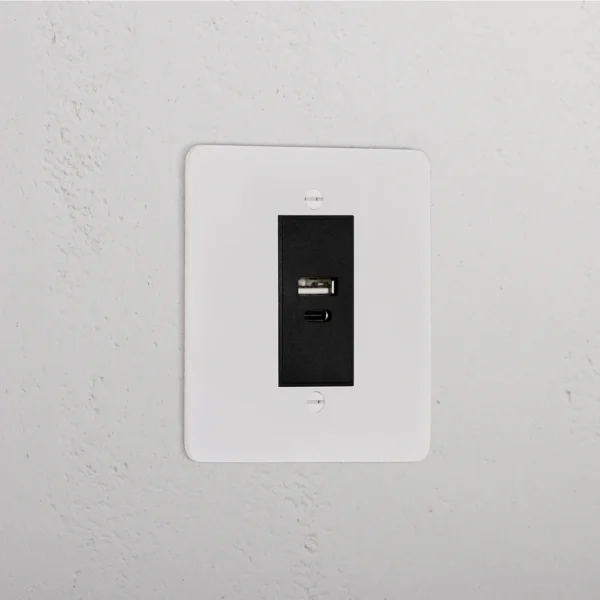 Corston USB A+C Socket