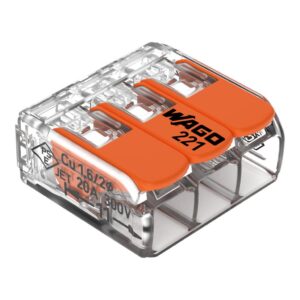Wago 221-413 Compact Splicing Connector 3-Wire
