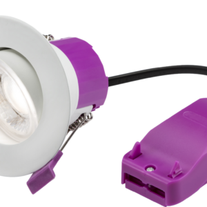 RenuLED Tilt - 6W Fire-rated LED Downlight with 3 x CCT