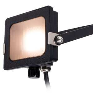 Osprey 20W Carbon Black IP65 CCT Selectable Flood Light With Q-Nex Plug And Play Technology