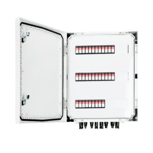 DC connection box IP 66 with 1000V type 1 + 2 surge arrester, 11x PV string, 11x MPPT